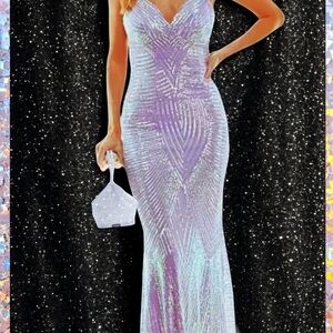 Married to the night this gown from B Darlin will surely be a dress to remember.